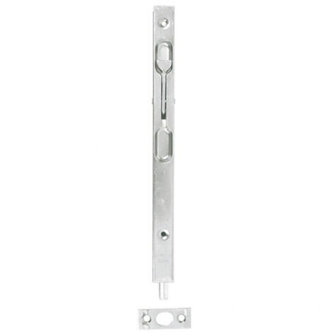 Afbat – Verrou à levier 16mm zingué avec gâche – Finition anti-corrosion – Installation discrète sur portes intérieures – Jardinier Massard