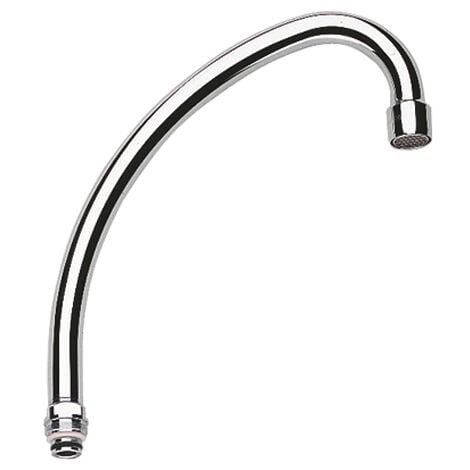 Bec col de cygne oriantable saillie 185mm - GROHE - 13073000