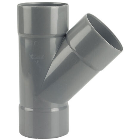 Culotte PVC double femelle 45° D40 - WAVIN - 3026032