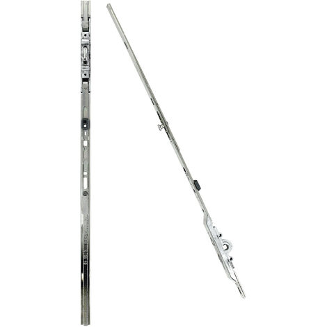Ferco – Crémone OB 7,5 DF/DV ajustable haut et bas longueur 400mm – Mécanisme à galet pour menuiseries PVC – G220600001