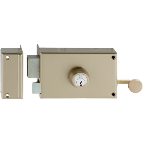 Serrure monopoint en applique MX4500 5 goupilles 5G horizontale fouillot C45 droite - HERACLES - MX-4554-5G-1 (1/2)