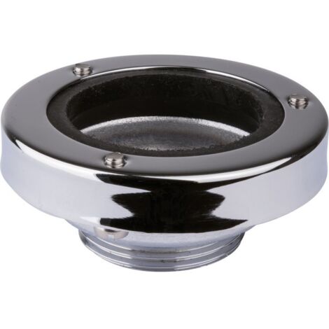 Sortie d'urinoir chromée D50mm avec joint M1''1/4 - DELABIE - 776000