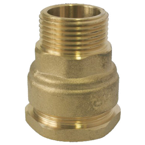 Raccord droit P.E mâle 32-1 - SOMATHERM - 846-32-26S