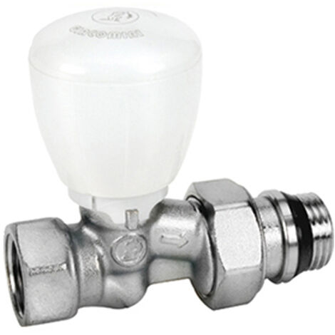 Robinet de radiateur thermostatisable R422TG Droit 1'' - GIACOMINI - R422X035