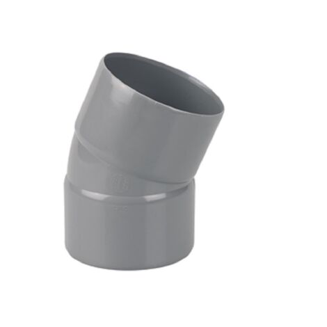 Coude PVC double femelle 20° D40 - WAVIN - 3025558 (1/3)