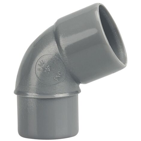 Coude PVC Mâle Femelle 67°30 D100 - WAVIN - 3026041 (1/2)