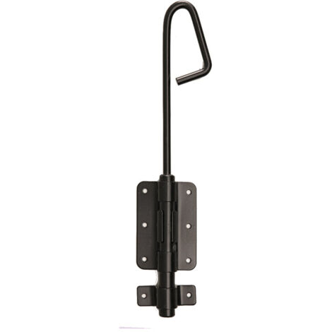 Verrou à levier baïonnette Ø14 x 250 mm – Zingage noir – Pour bois dur et teck – M501252 – Vp Mermier