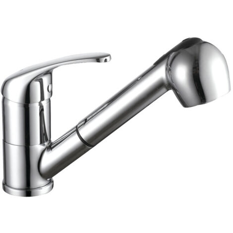 Mitigeur d'évier avec douchette extractible - GARIS - R01-17005CR (1/3)