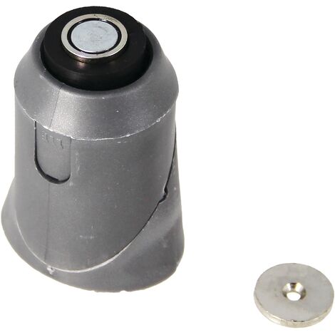 Butoir de porte magnétique gris 35kg - MONIN - 161340 (1/3)