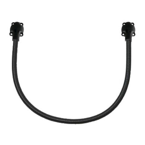 Flexible de passage de câbles noire 50cm diametre 9 7mm SEWOSY DLN7