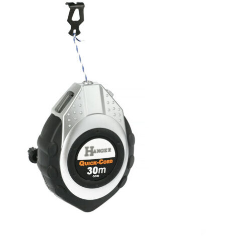 KIT CORDEAU À TRACER + POUDRE QUICK-CORD 30 M - HANGER - 100070