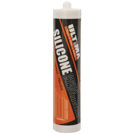 SILICONE CONSTRUCTION TRANSLUCIDE 300 ML MC504 - ULTIMA - 16020 ULTIMA VISSER FIXER COLLER (1/2)