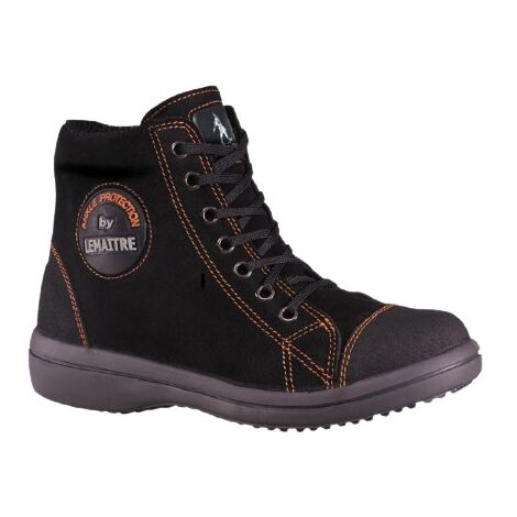 Chaussures de sécurité femme hautes VITAMINE S3 SRC noir P37 - LEMAITRE SECURITE - VIHNS30NR-37
