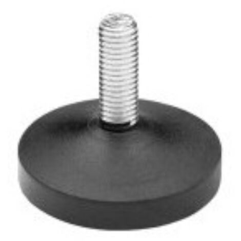 Vérin de réglage diamètre 30mm M10x32 mm noir - FORTAPS - 45-30 M10