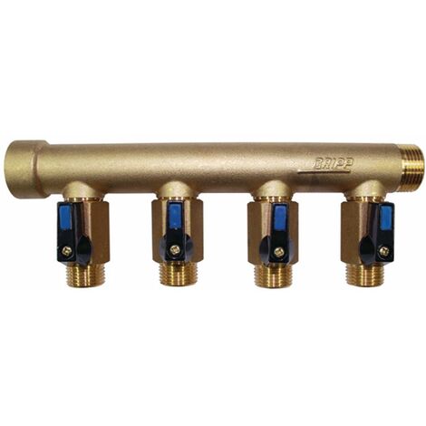 Collecteur FC mâle femelle 3 4 5 départs vanne M15 21 WATTS INDUSTRIE 3636