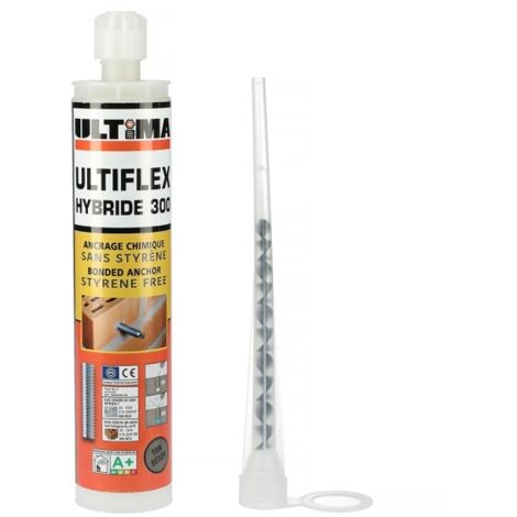 RÉSINE HYBRIDE 300 ML TON PIERRE ULTIMA VISSER FIXER COLLER (1/4)