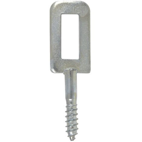 Torbel – Gâche à visser arrêt à paillette 6x60mm acier zingué – Installation rapide sur volets – Résistance à la corrosion – 9202122