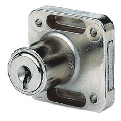 Serrure à paillettes série 4464 - ASSA ABLOY VACHETTE Argent 40  Gauche Sur numéro R118                                        20                      Nickelé                40