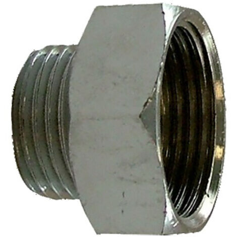 Réduction mâle 12 17 femelle 15 21 chromé GARIS D05502C
