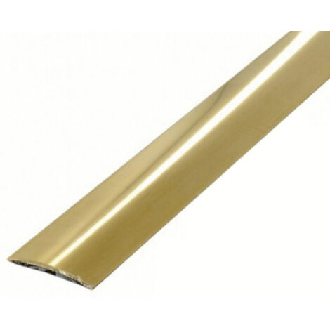 Bande seuil laiton adhésive 0,93mm - DINAC - 0020020