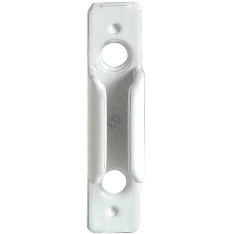 Gâche de verrouillage blanc PVC hauteur 110mm largeur 530mm - FERCO - E-13880-00-0-7