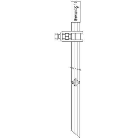 Piquet de terre 1M FORSOND DBXO10
