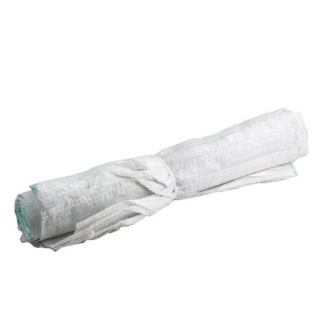 Dulary – Rouleau de 10 sacs à gravats tissés 950 x 550 mm – 65 litres – Charge max 50 kg – Polypropylène blanc pour déchets de chantier - SAPP55X95B