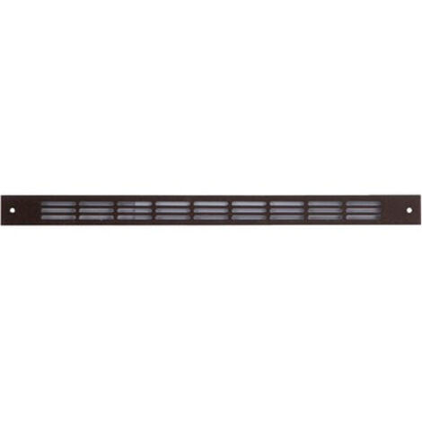 Grille plat interieur simple 375x20mm noir - RENSON - 10438 (1/3)