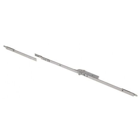 Ferco – Crémone de fenêtre fouillot 15 ajustable haut à galet L 1479mm D 980mm – Verrouillage sécurisé avec sortie de tringle haute et basse – Pour bois - G-20466-15-0-1