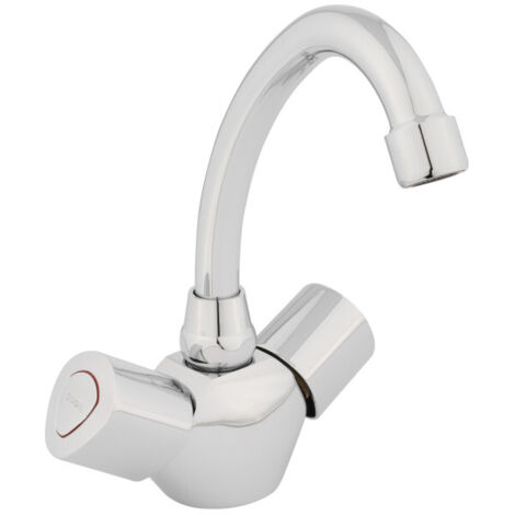 Mélangeur de lavabo avec vidage TEMPO - GARIS - R02-13026EC (1/3)