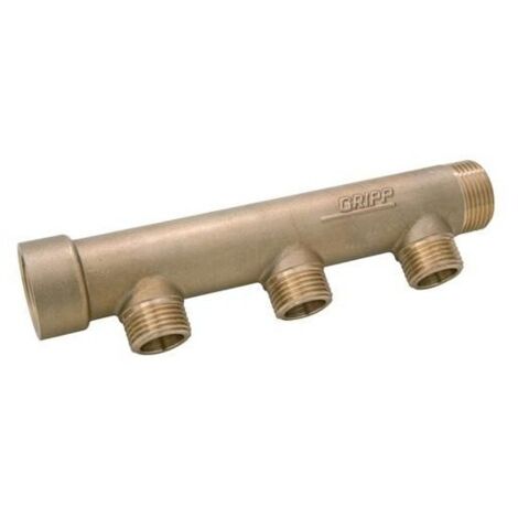 Collecteur nourrice 3 départs GRIPPmm 20x27 - 15x21 - WATTS - 003683
