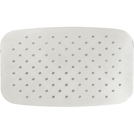 Pommeau de douche Garis Tête de douche rectangle extra-plate inox