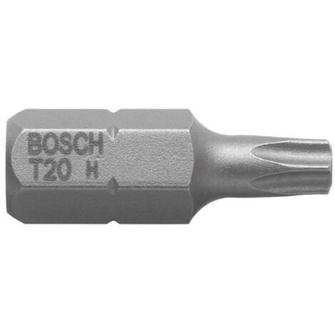 Pack 3 Embouts de vissage torx extra-dure T10 longueur 25 mm - 2607001604 - Bosch (1/5)