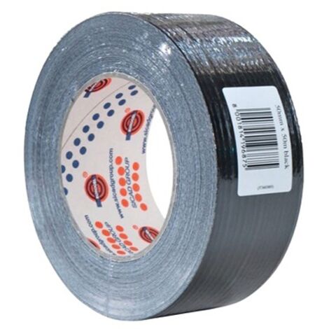 Ruban adhésif toilé 201 TPL noir 50mmx50m - EUROCEL - 031701362 (1/5)