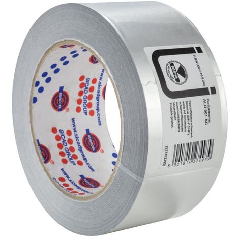 Ruban adhésif aluminium 50mmx10m - EUROCEL - 070100354 (1/3)
