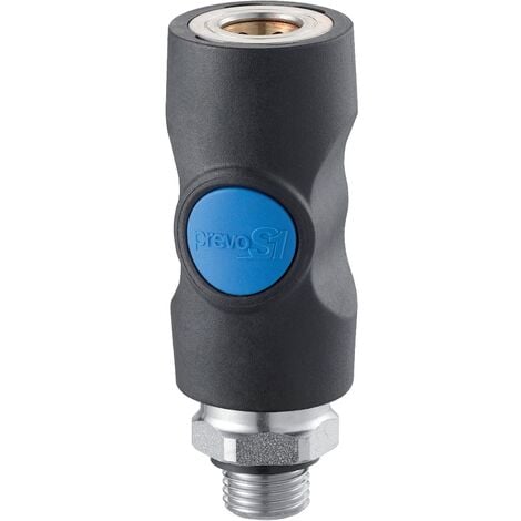 Raccord fileté PREVOS1 mâle cylindrique avec joint d'étanchéité 1/4 - PREVOST - ISI 061151