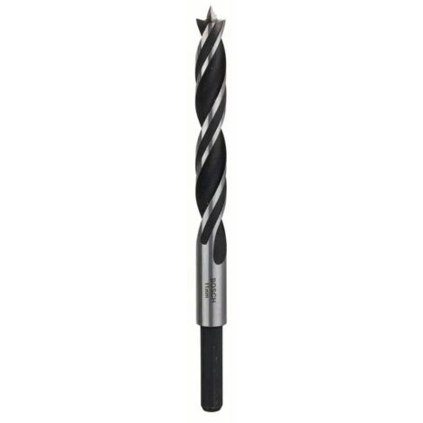 Mèche hélicoïdale diamètre 11x142 longueur utile 80mm pour le bois - BOSCH - 2608596308