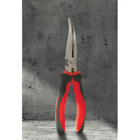 Pince à bec demi rond std 200 mm KS Tools