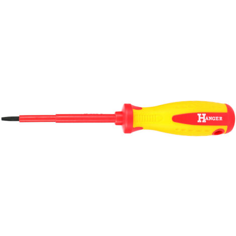 Tournevis plat isolé 1000 V 5,5 x 125mm 225mm - HANGER - 132012