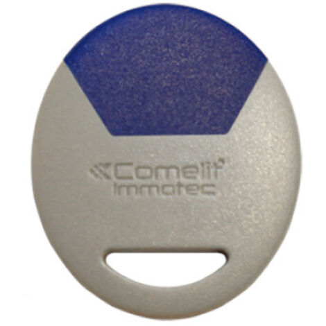 Badge MIFARE format porte clé bleu COMELIT CLE B
