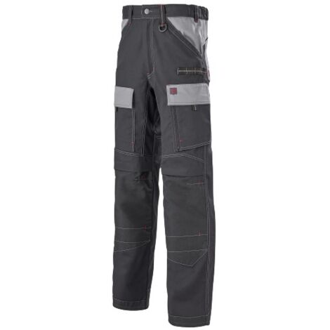 Pantalon de travail multipoches RULER WORK ATTITUDE noir gris T4 LAFONT LA 1ATTUP 6 2988 4