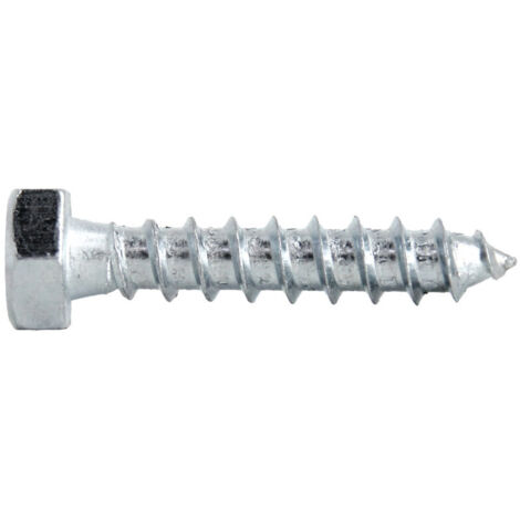 Tirefond acier zingué DIN 571 14X120 boîte de 25 ULTIMA 14114120