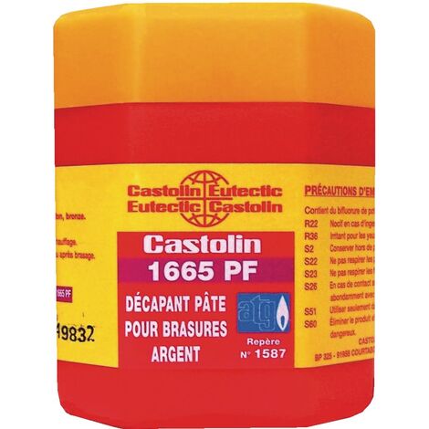 Décapant pour brasure Argent agréé GDF - Pot de 200gr