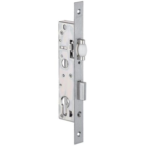 Serrure monopoint à pêne dormant et rouleau 45 mm - STREMLER - 2464.45.0