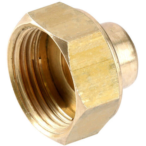 Raccord Droit 2 Pièces 359 GCU Femelle 1"1/4(33/42) - Tube Cuivre 32