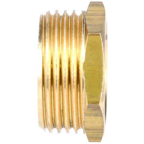 Raccord laiton réduction mâle-femelle 17-23mm – Filetage ISO 228/1 – Compatible installations eau chaude/froide – D06702B