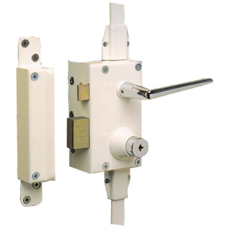 Mécanisme 3 points SUPER-SURETE vertical fouillot sans bille blanc gauche - BRICARD - 1101002