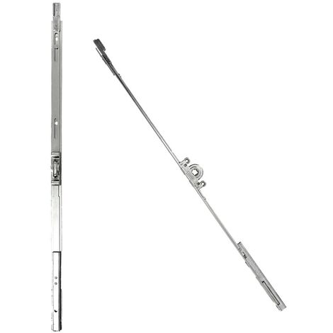 Ferco – Crémone inverseur 15mm longueur 729mm – Mécanisme à inverseur à galet – Compatible bois et PVC – Sécurité renforcée - G-11168-61-4-1
