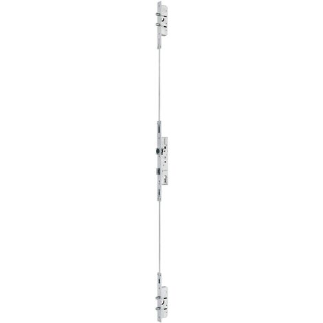 Serrure à larder 3 points TF pour profil acier pêne dormant demi-tour Série 6270 axe 21mm hauteur 1700mm - STREMLER - 6270.36.0