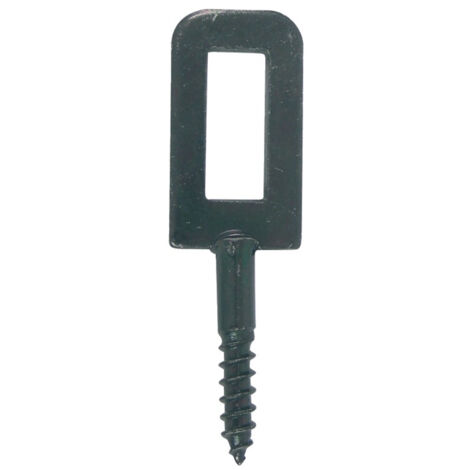 Torbel – Gâche à visser arrêt à paillette 6x35mm époxy noir – Acier résistant à la corrosion – Installation rapide sur tous volets